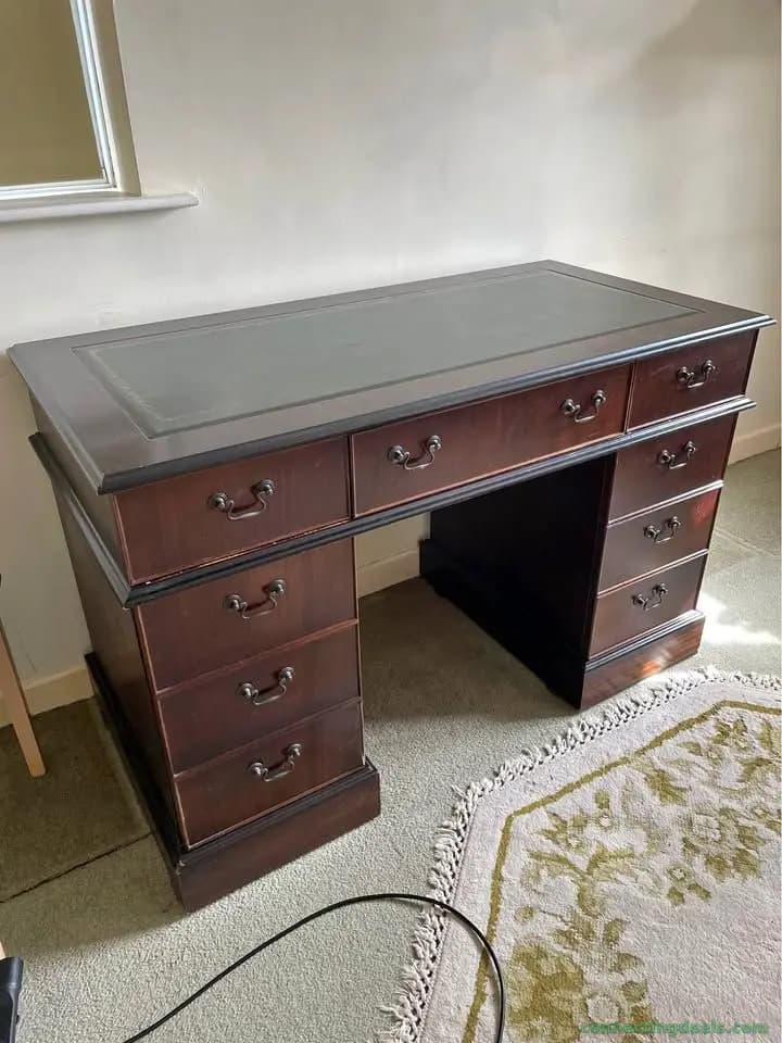 Wooden desk
