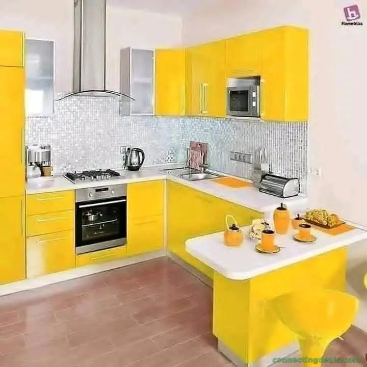 Kitchen set minibar rak dapur tangga partisi meja