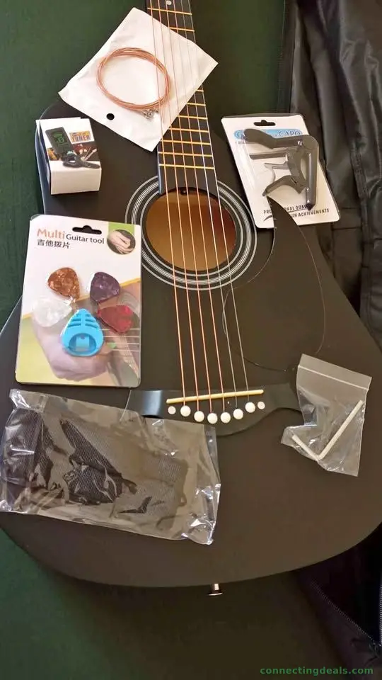 new acoustic guitar 38in for sale in jeddah with