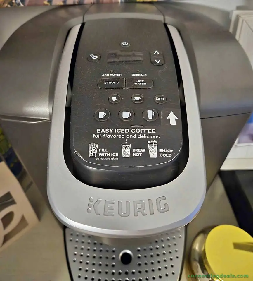 Keurig Coffee Maker with Iced Coffee