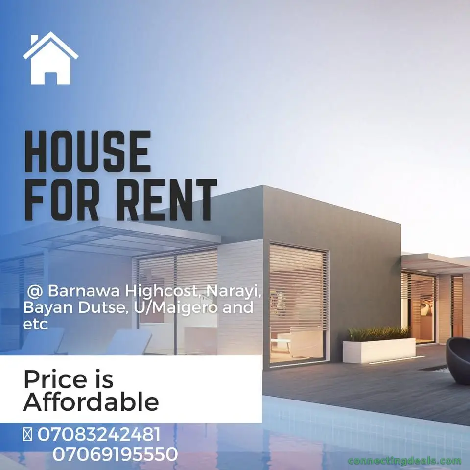 Rent your house 🏡 at Barnawa Highcost, Narayi,