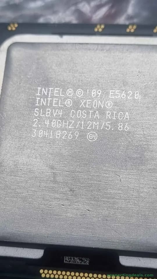 Lot 3 CPU Intel Xeon E5520 Prosesor 2.40 GHz/12