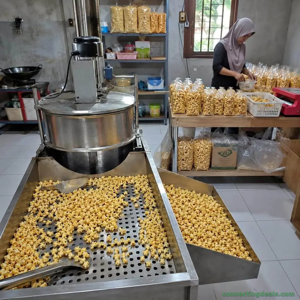 Mesin popcorn murah