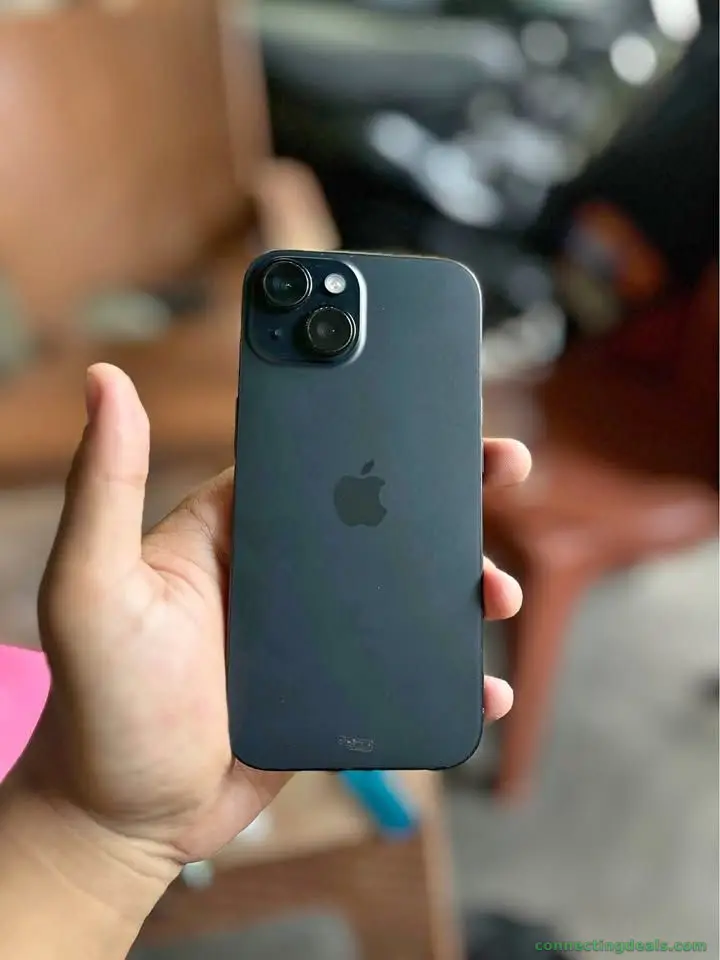 Iphone 15 Black 128Gb Resmi cari kembalian dari