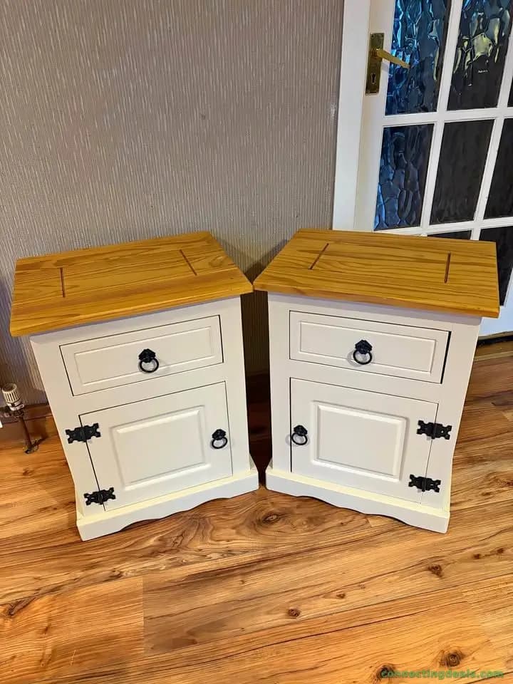 Two Wooden Lockers