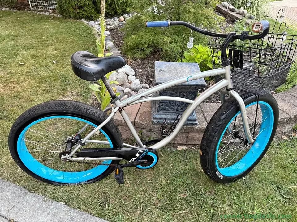 Sun bikes cruiser beach bike crusher