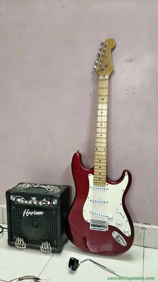 Electric Guitar (Yamaha Neck + Fender body) with
