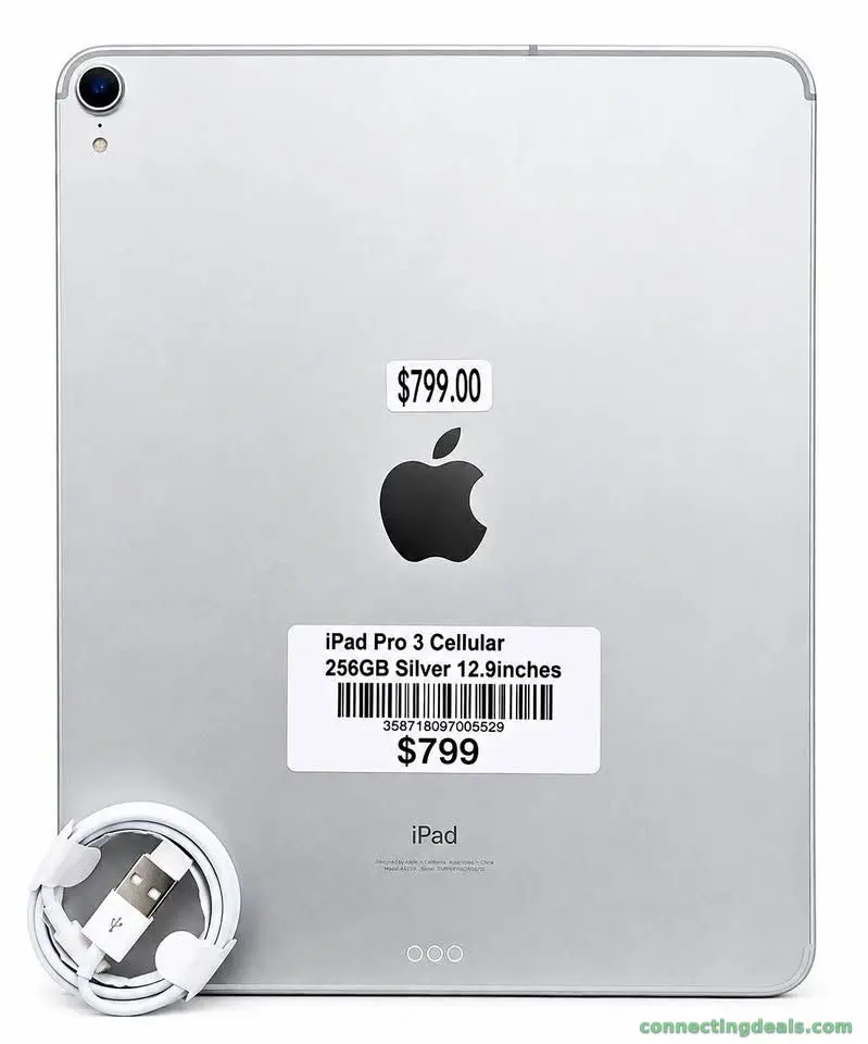 iPad Pro 12-inch 256gb- Cellular- Silver