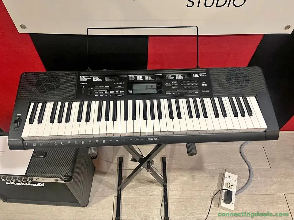 🎹 Casio CTK-3500 61-Key Touch Sensitive Keyboard