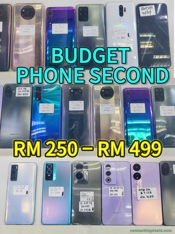 SECOND HAND PHONE /32GB/64GB/128GB/256GB
