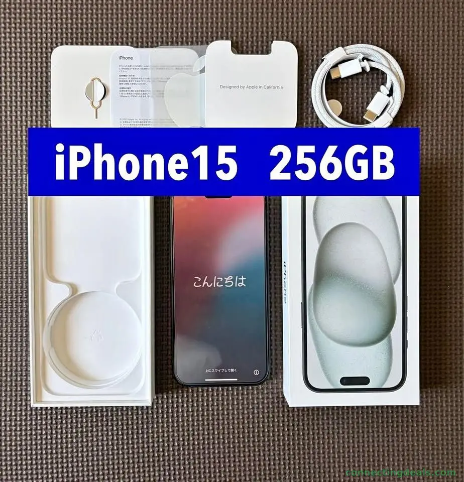 iPhone 15 ブラック 256GB SIMフリー