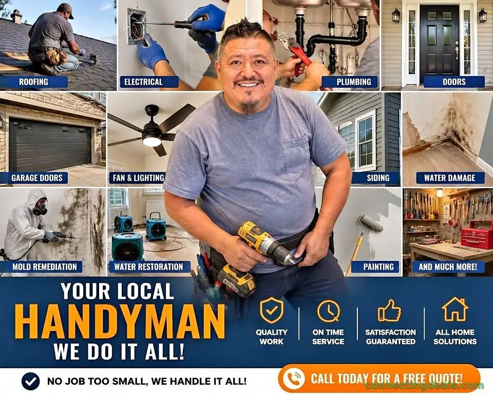 Local Handyman Services – PLumbing ELectrical