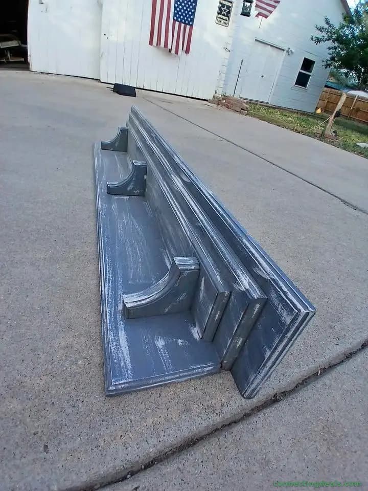 Fireplace/Shelf