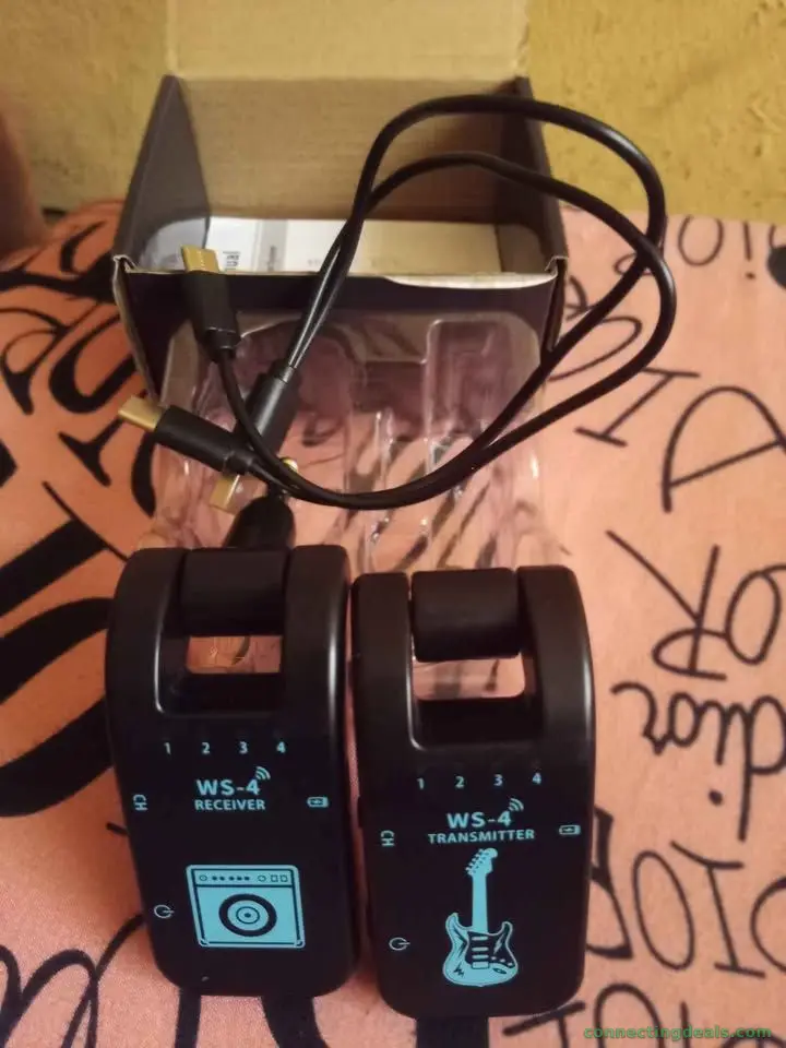 Guitar and piano transmitter
