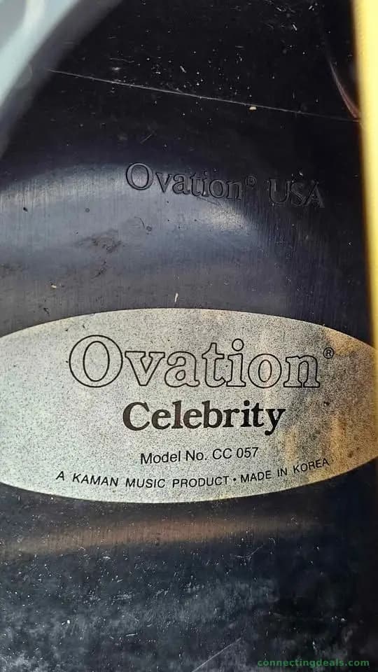 πΈ OVATION CELEBRITY CC057 β MADE IN KOREA π°π·