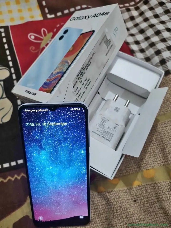 Samsung galaxy A04e