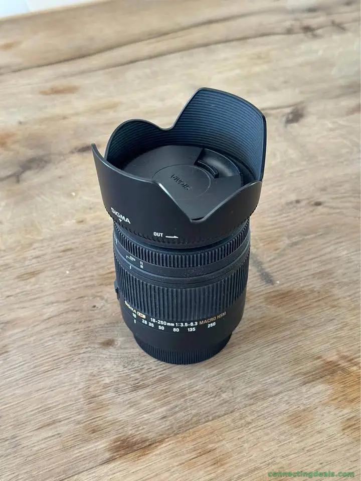 Sigma 18-250mm f/3.5-6.3 DC Macro HSM Lens