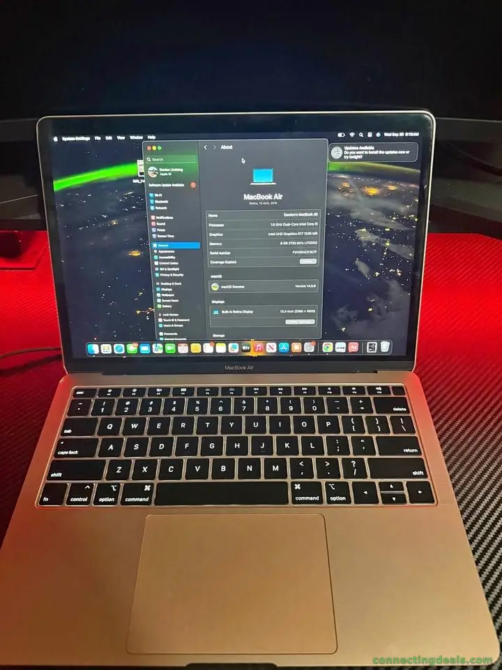MacBook Air 13" Retina (2018) – Gold, 8GB / Intel