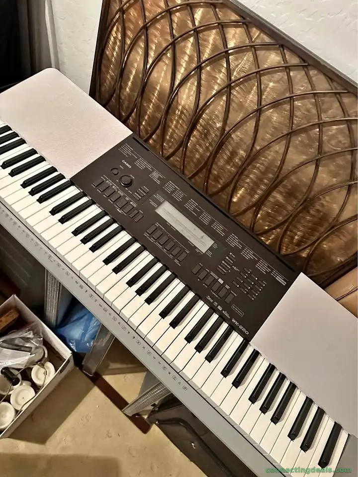Musical Instruments Casio WK-220 Digital Keyboard