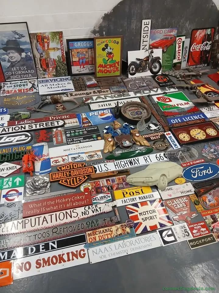 GARAGE,MAN CAVE,PUB MEMORABILIA