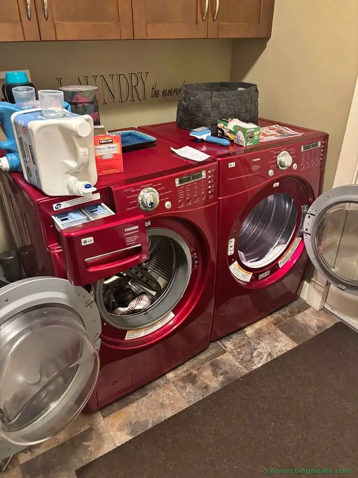 LG Tromm Washer and Dryer Set