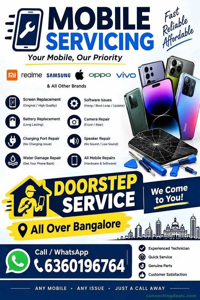 Mobile service at your door step