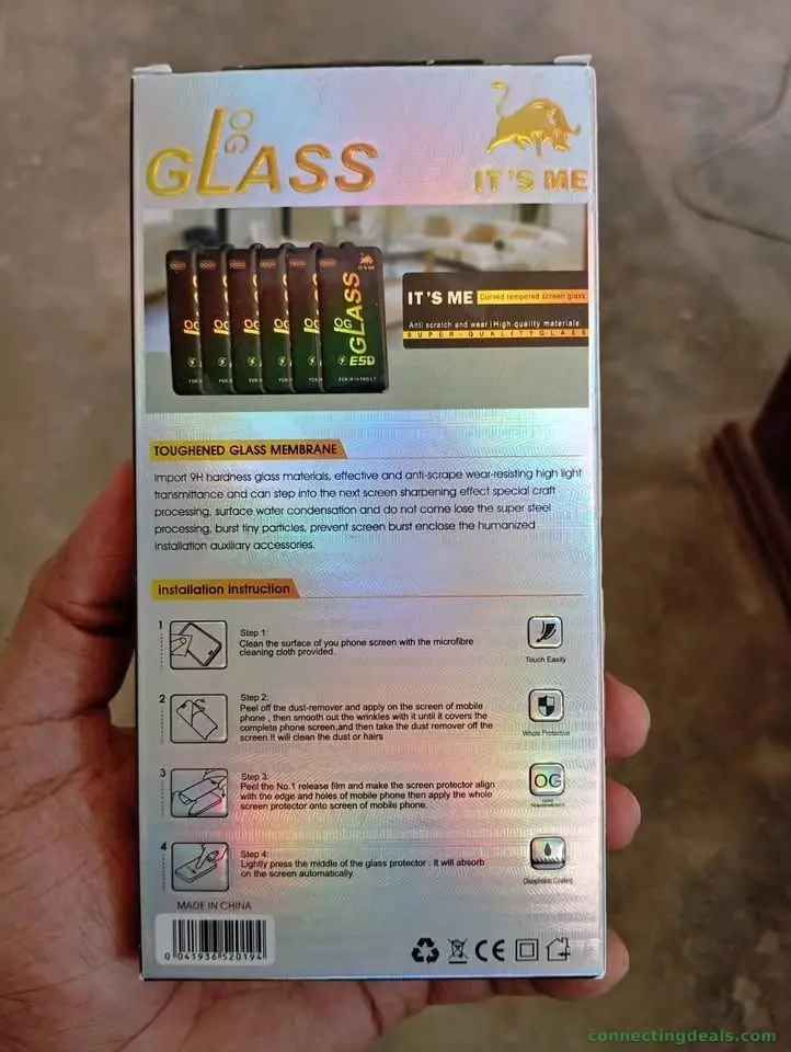 Premium OG Full Glue Tempered Glass | 9H Screen