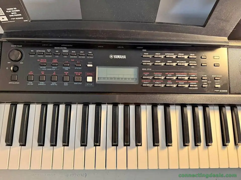 Tastiera Musicale Yamaha PSR E383