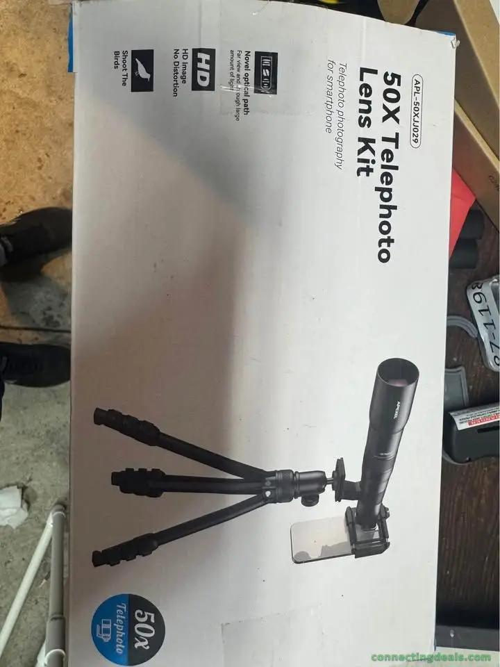 APEXEL 50x High Power HD Telephoto Lens | with