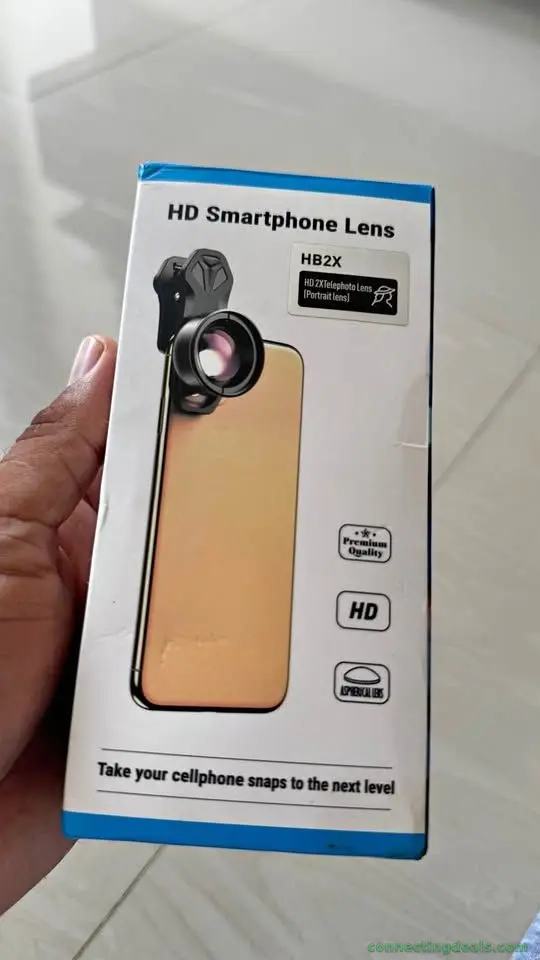 Lente X2 para smartphone