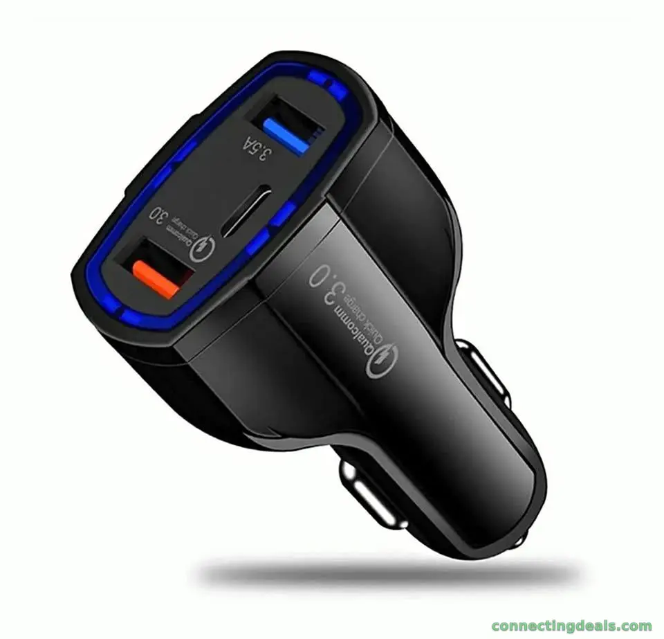 35 W Car phone charging adapter with 1 usb-C port