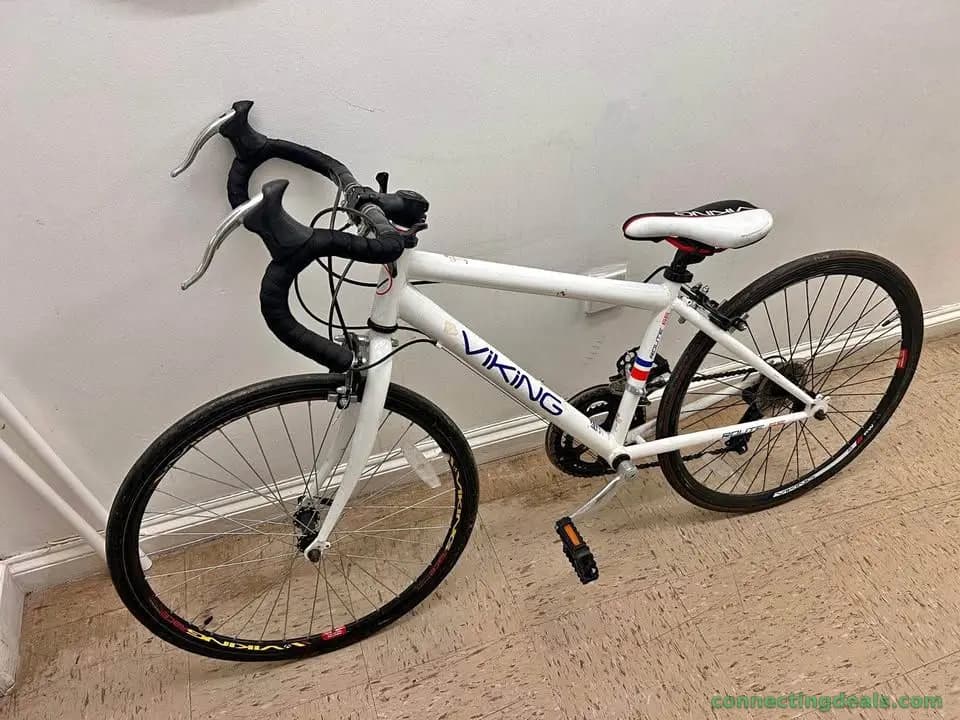 White bike for sale