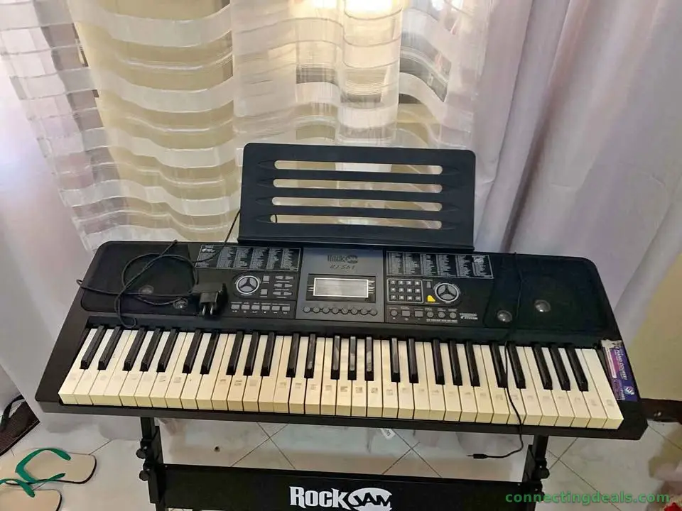 RockJam RJ-561 61-Key Electronic Keyboard