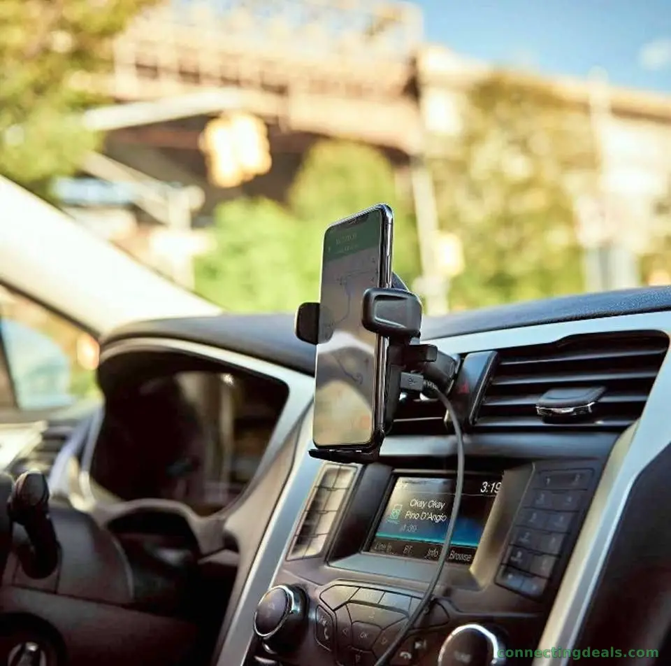 NEW Android Google Wireless Charging Car Mount