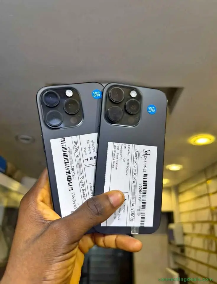 Direct USA Used iPhone 16 Pro Esim Locked 256gb