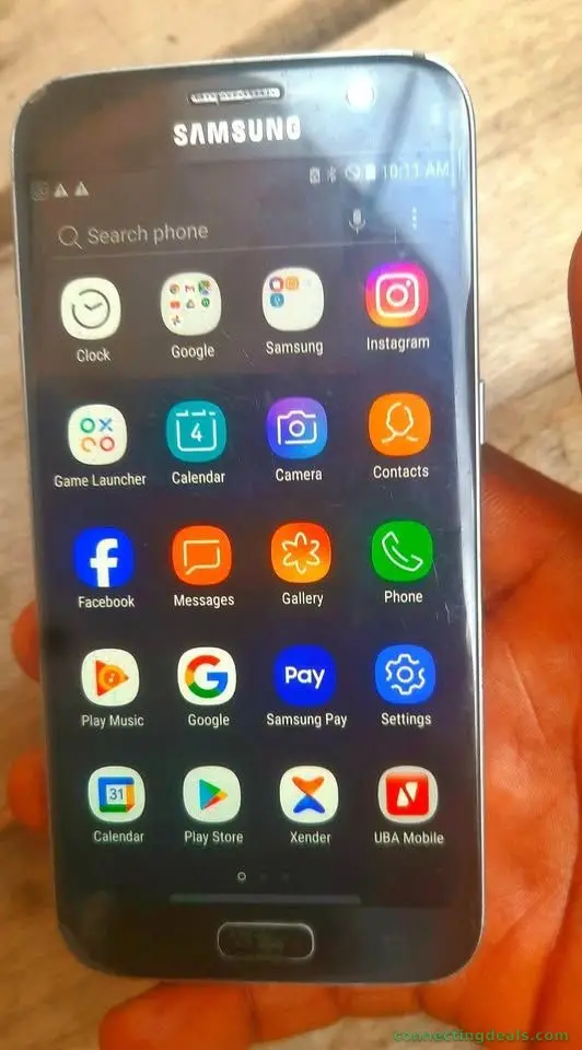 Samsung galaxy S7 phone