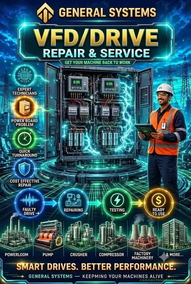 General Systems VFD/Drive Repair & Service