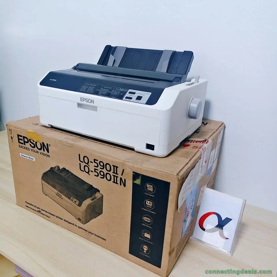 เครื่องปริ้นหัวเข็ม EPSON LQ-590II พร้อมกล่อง