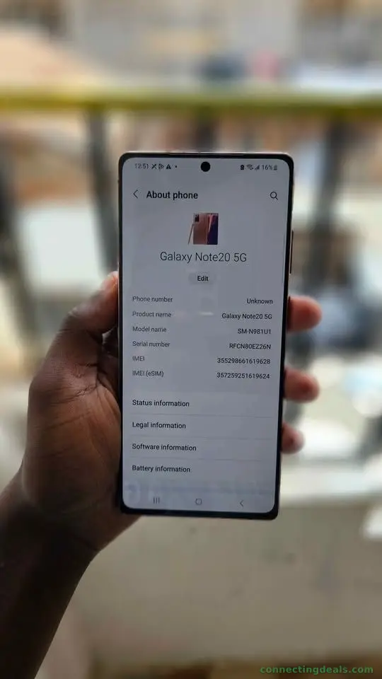 Samsung note 20