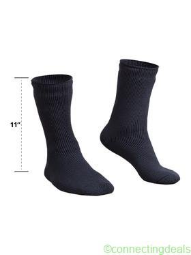 RefrigiWear Brushed Thermal Sock Black LXL
