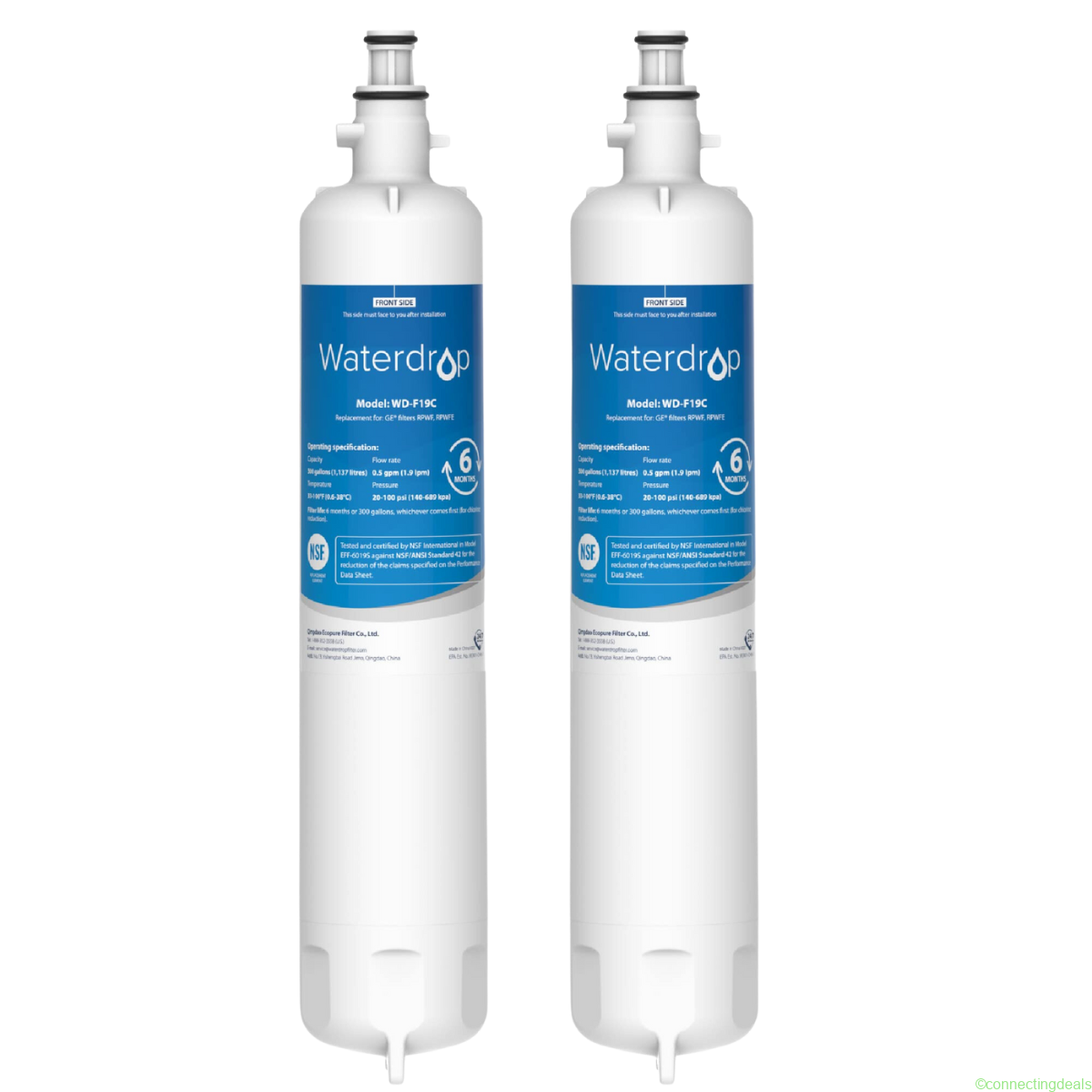 Waterdrop Built-in CHIP Replacement for GE