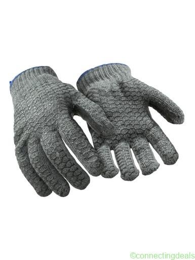 RefrigiWear Poly Honeycomb Grip Glove Gray