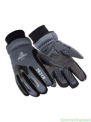 RefrigiWear Insulated Softshell Glove Gray