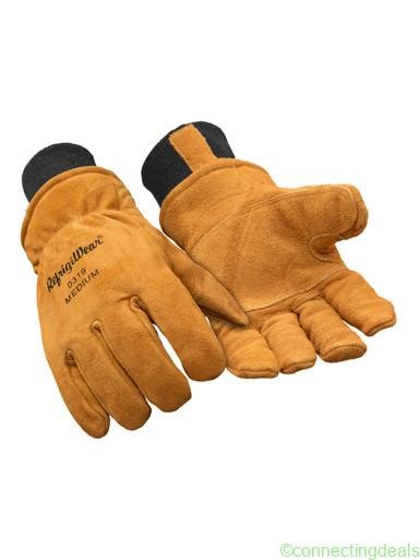 free ads RefrigiWear Insulated Cowhide Leather Glove Gold