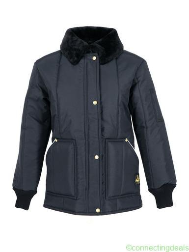 RefrigiWear Womens Iron-Tuff Coat Navy