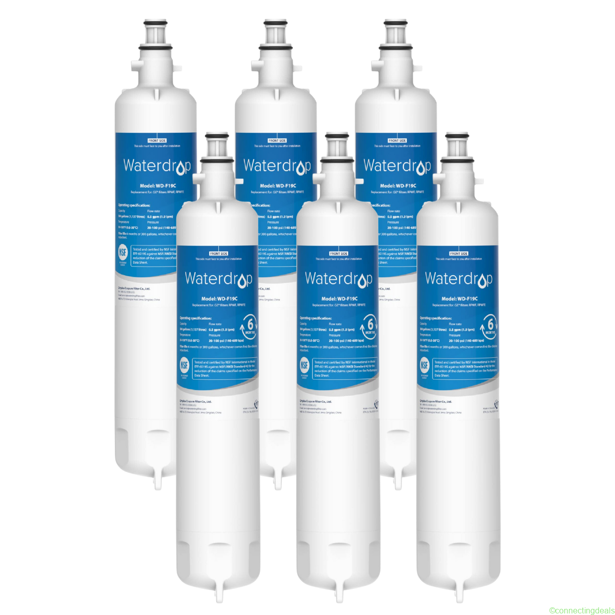 Waterdrop Built-in CHIP Replacement for GE