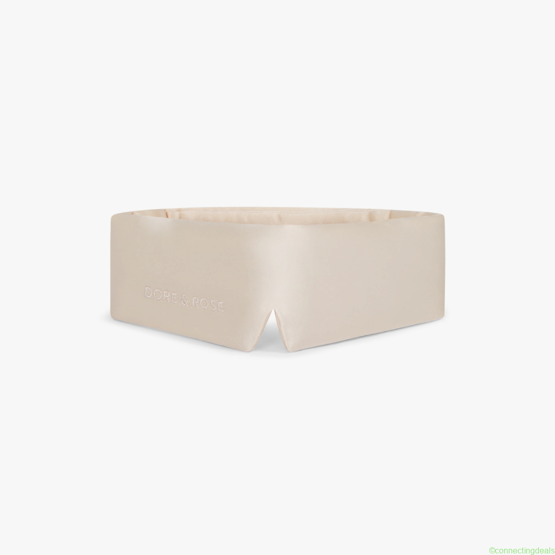 Kids Deep Sleep Mask White Dore & Rose