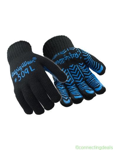 RefrigiWear Dual Layer Herringbone Glove Black M