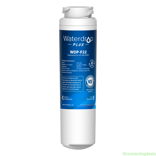 Waterdrop Replacement for GE Fridge Water Filter