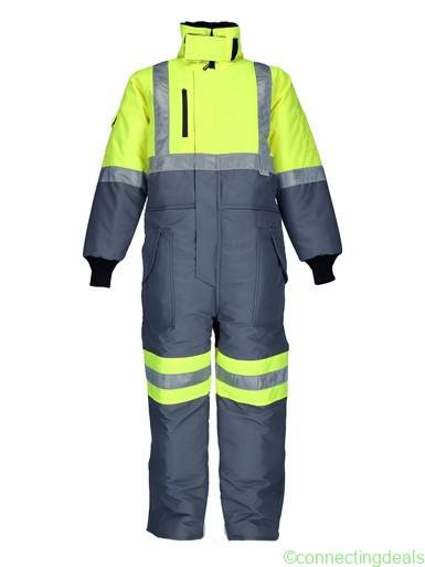 free ads RefrigiWear Freezer Edge Coveralls LimeGray